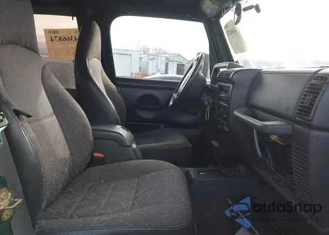 2001 Jeep Wrangler Sport z USA, uszkodzony, nr VIN 1J4FA49S41P305281